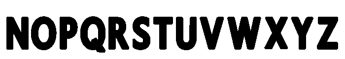 School Bold Regular Font LOWERCASE