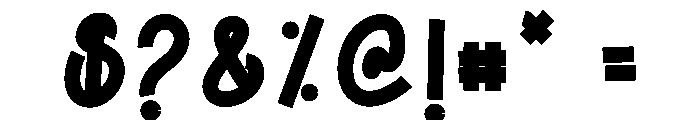 School Bold Font OTHER CHARS