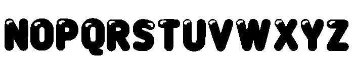 School Bubble Regular Font UPPERCASE