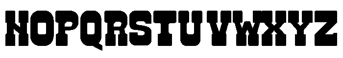 School Check Blue Font UPPERCASE