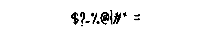 School Child Font OTHER CHARS