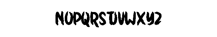 School Child Font LOWERCASE