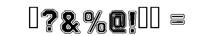 School College Regular Font OTHER CHARS