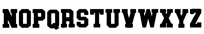 School Come Back Regular Font UPPERCASE