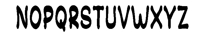 School Crafts Regular Font UPPERCASE
