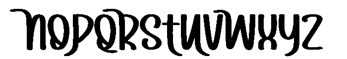 School Crush1 Font LOWERCASE