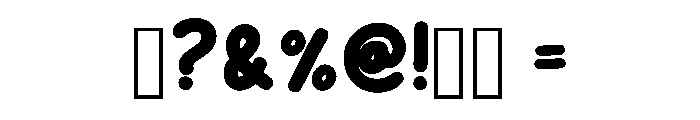 School Daily Regular Font OTHER CHARS