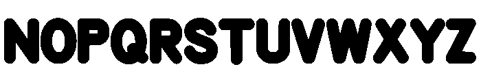 School Days Regular Font UPPERCASE