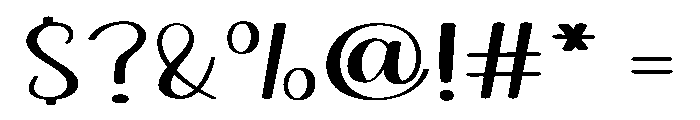 School Delightful Font OTHER CHARS