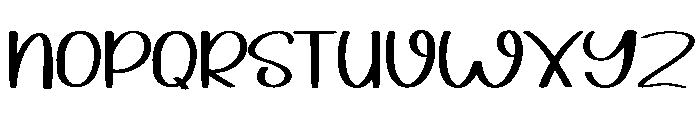 School Delightful Font UPPERCASE