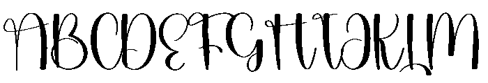 School Design Font UPPERCASE