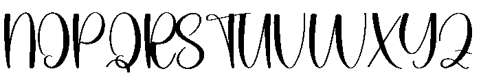School Design Font UPPERCASE