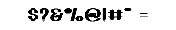 School Dropout Font OTHER CHARS