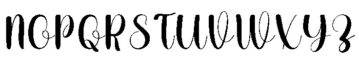 School Favorite Font UPPERCASE