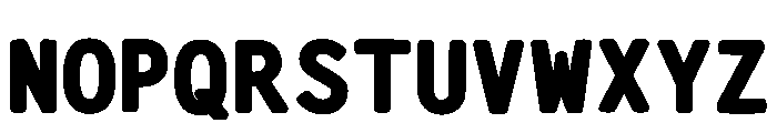 School Heroes Regular Font LOWERCASE