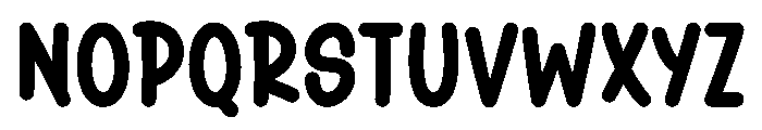 School Hiking Regular Font LOWERCASE