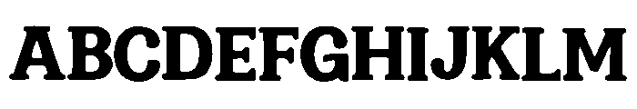 School_House_Block Font UPPERCASE