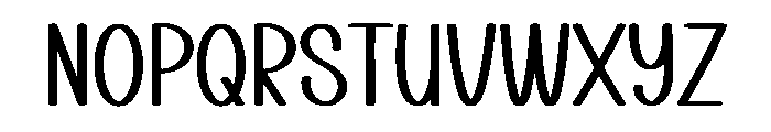 School House Font UPPERCASE