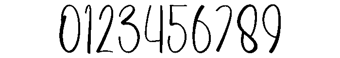 School January Font OTHER CHARS