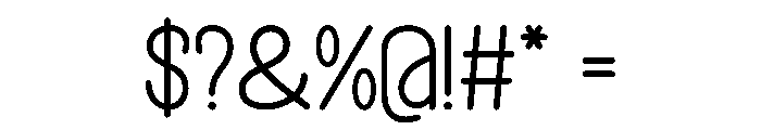 School Jumping Font OTHER CHARS