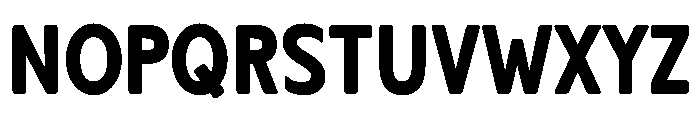 School Lovely Regular Font UPPERCASE