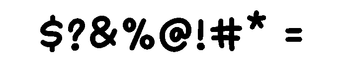 School Memories Regular Font OTHER CHARS