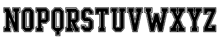 School Mission Regular Font LOWERCASE