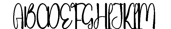 School Newyear Font UPPERCASE