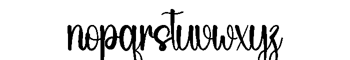 School Newyear Font LOWERCASE