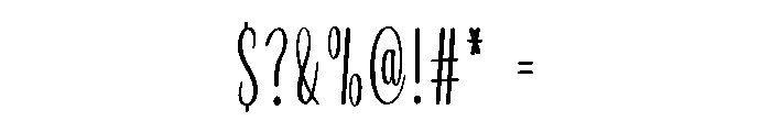 School Ontime Font OTHER CHARS