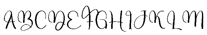 School Ontime Font UPPERCASE