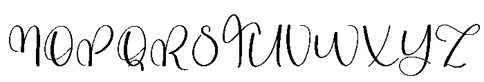 School Ontime Font UPPERCASE