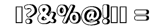 School Outline Regular Font OTHER CHARS