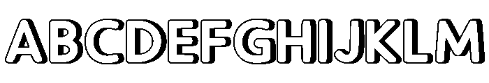 School Outline Regular FONT