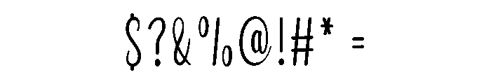 School Sister Font OTHER CHARS