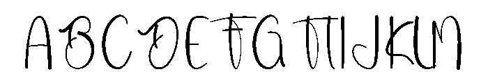 School Sister Font UPPERCASE