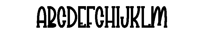 School Timeday1 Font UPPERCASE