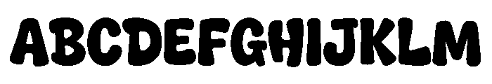 School Timeday Font UPPERCASE