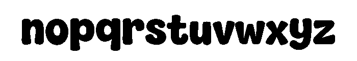 School Timeday Font LOWERCASE