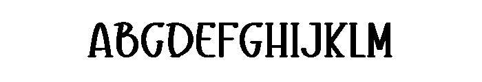 School United Font UPPERCASE