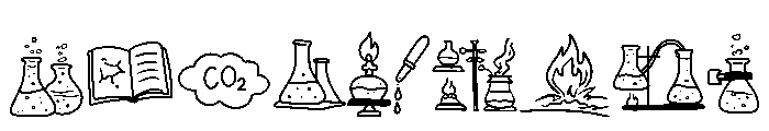 Science Lab Doodle Font OTHER CHARS
