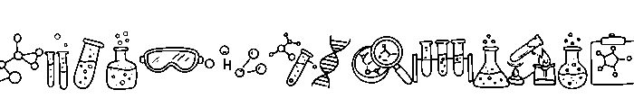 Science Lab Doodle FONT
