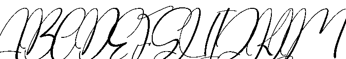 Scientific Font UPPERCASE