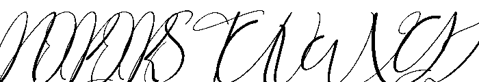 Scientific Font UPPERCASE