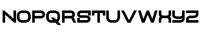 Scifier Brother Black Font UPPERCASE