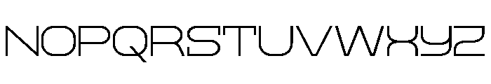 Scifier Brother Light Font UPPERCASE