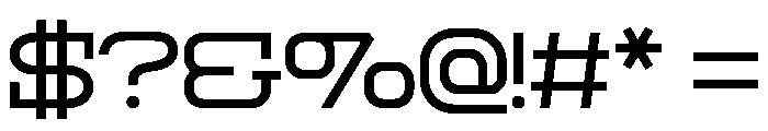 Scifier Brother Font OTHER CHARS