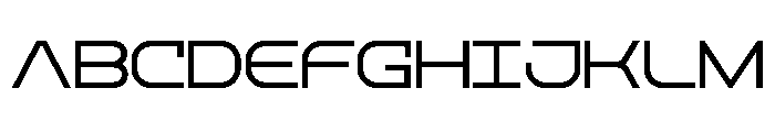 Scifier Brother Font UPPERCASE