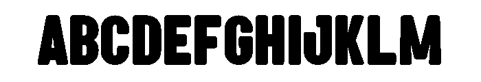 Scone Regular Font UPPERCASE