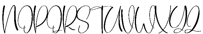 Scoothland Font UPPERCASE